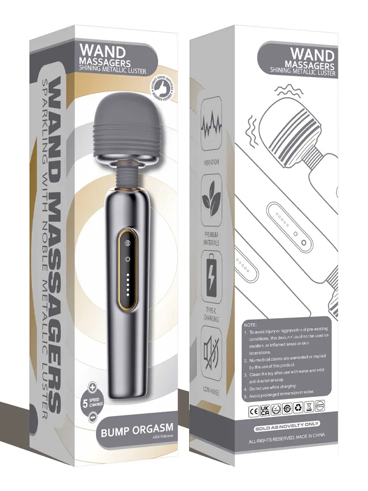 Wand Massagers Shining Metallic Luster - Zauberstab/Massagestab 7 [full]