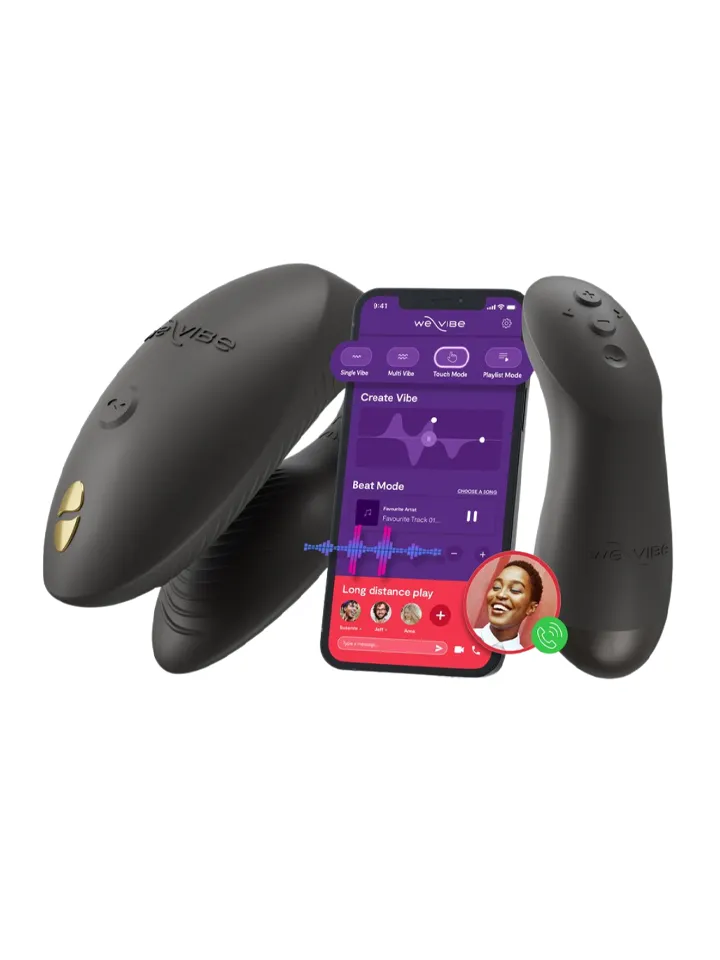 We-Vibe Chorus Pro Black - App-gesteuerter Vibrator für Paare 1 [full]