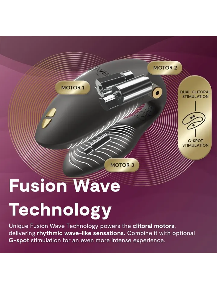 We-Vibe Chorus Pro Black - App-gesteuerter Vibrator für Paare 3 [full]