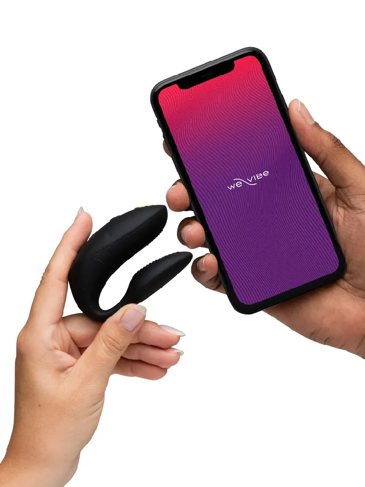 We-Vibe Chorus Pro Black - App-gesteuerter Vibrator für Paare 4 [full]