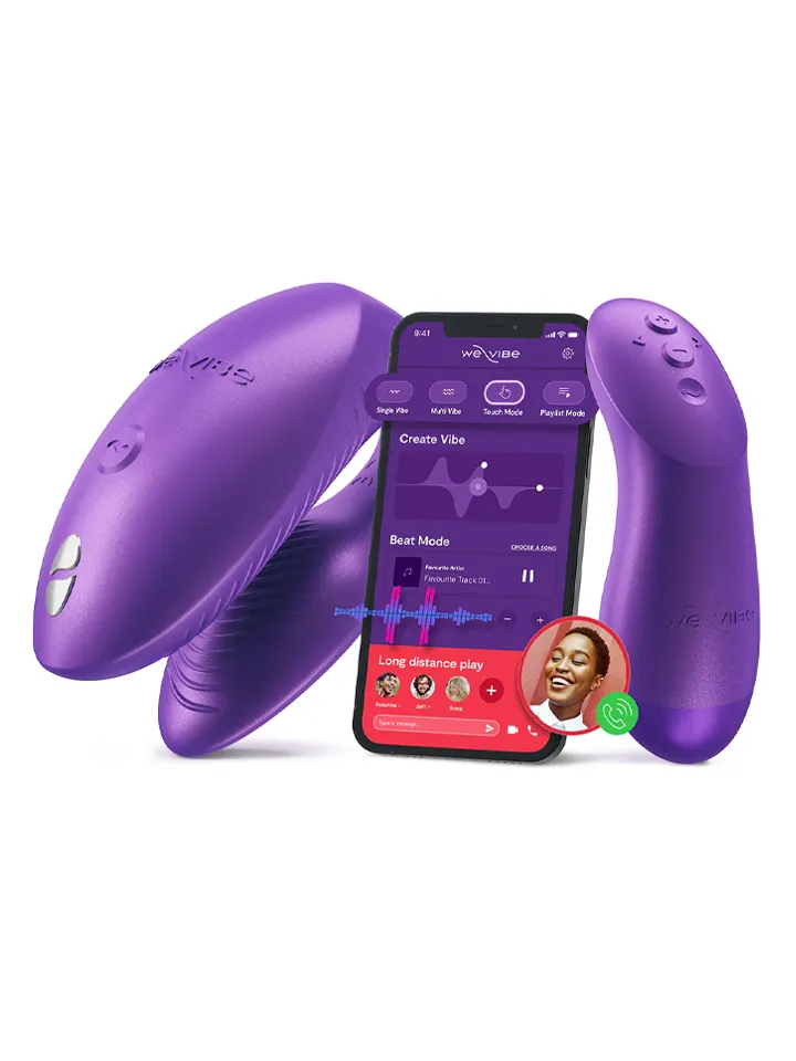 We-Vibe Chorus Pro Cosmic Purple - App-gesteuerter Vibrator für Paare 1 [full]