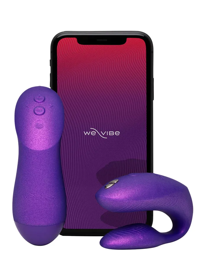 We-Vibe Chorus Pro Cosmic Purple - App-gesteuerter Vibrator für Paare 4 [full]