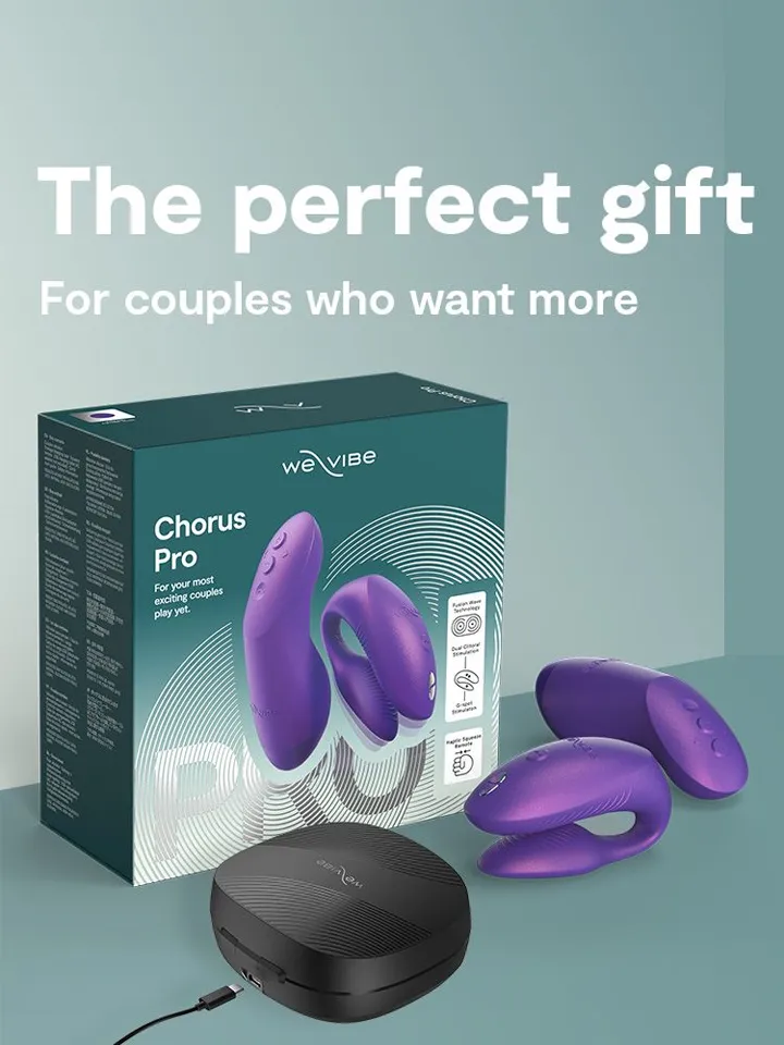 We-Vibe Chorus Pro Cosmic Purple - App-gesteuerter Vibrator für Paare 7 [full]