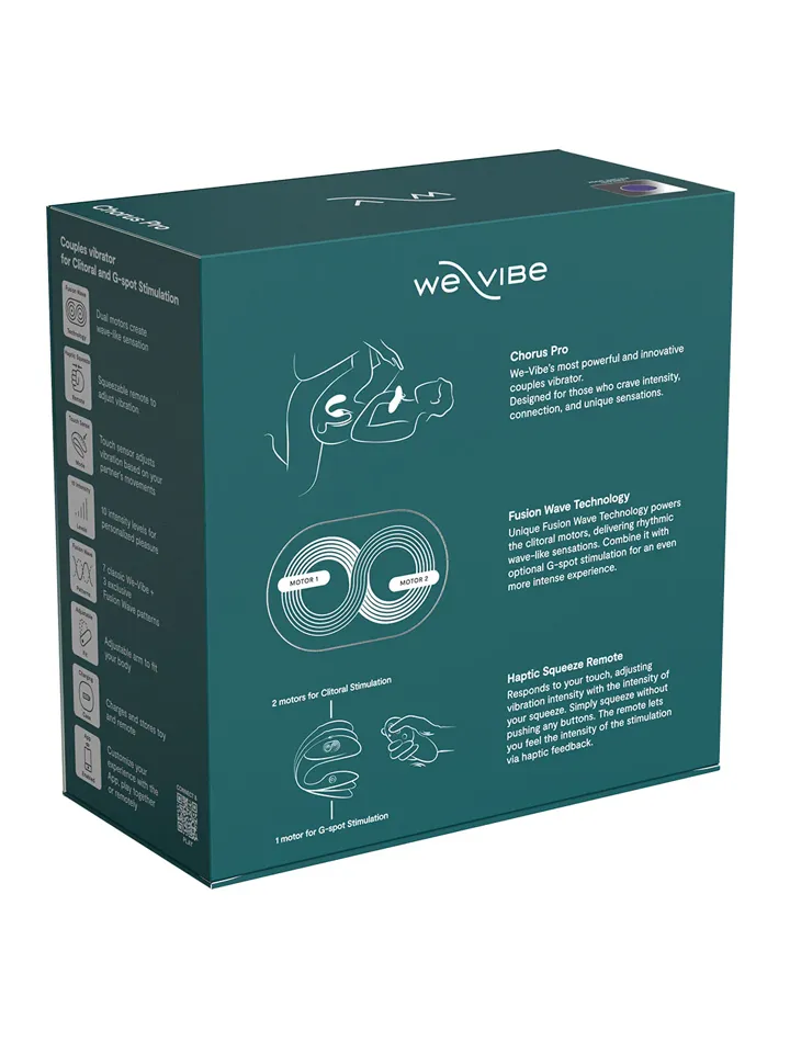 We-Vibe Chorus Pro Cosmic Purple - App-gesteuerter Vibrator für Paare 8 [full]