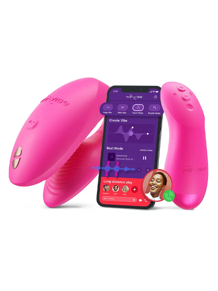We-Vibe Chorus Pro Electric Pink - App-gesteuerter Vibrator für Paare 1 [full]