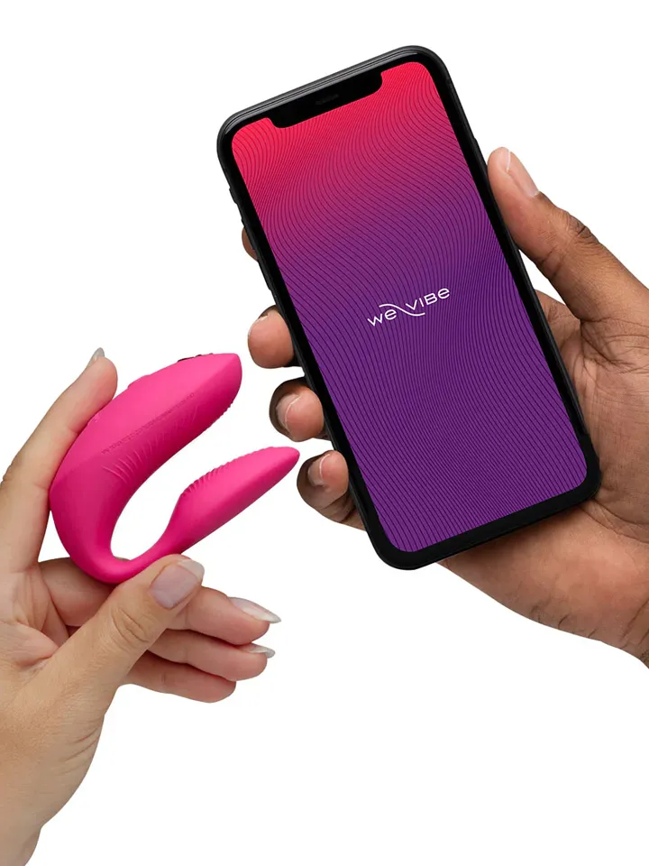 We-Vibe Chorus Pro Electric Pink - App-gesteuerter Vibrator für Paare 6 [full]