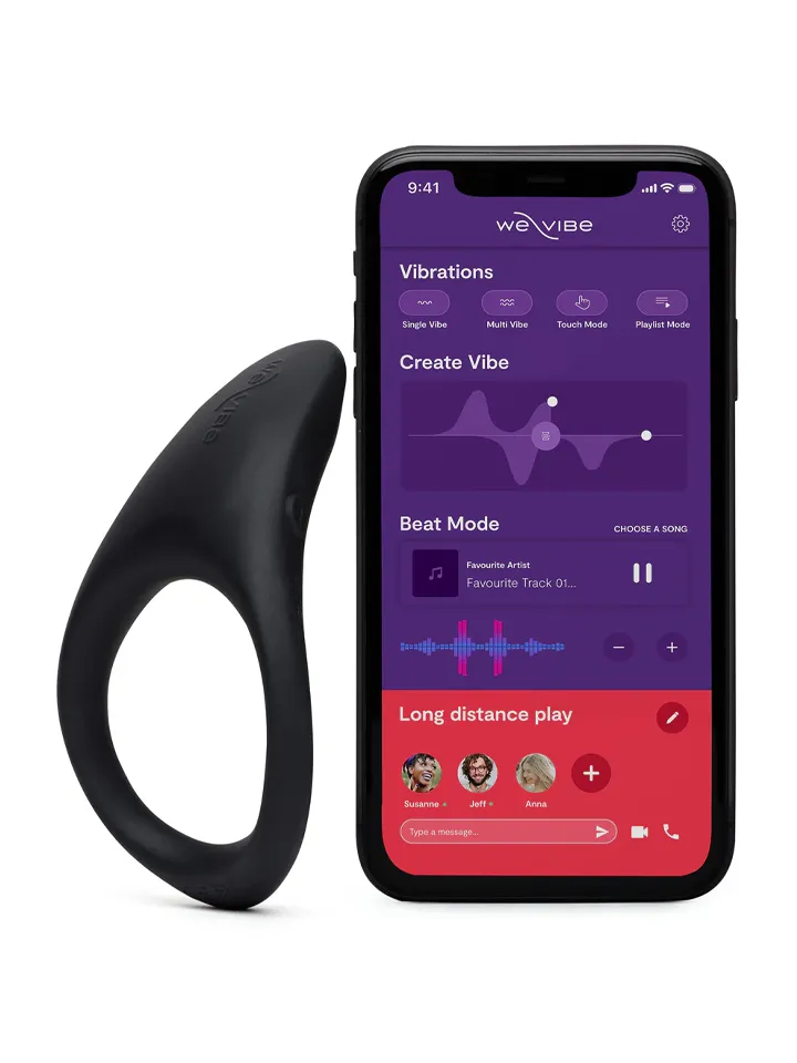 We-Vibe Verge 2 Schwarz - App-gesteuerter Penisring 1 [full]