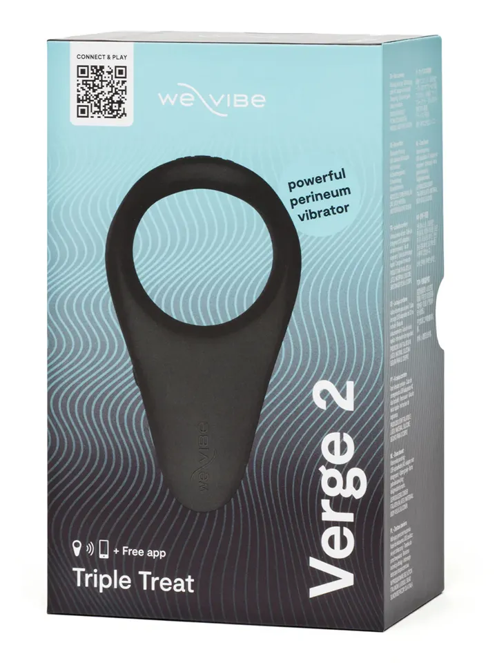 We-Vibe Verge 2 Schwarz - App-gesteuerter Penisring 6 [full]