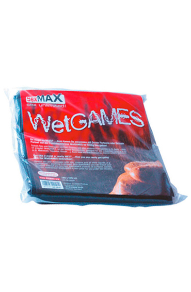 WetGames Vinyl Sheet Black 180 x 220 cm - Vinyl-Rosen 3