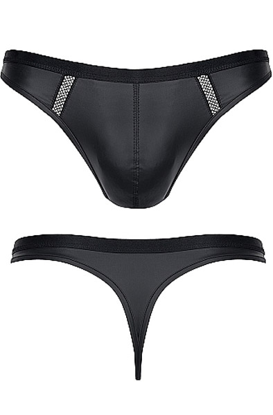 Wetlook Herren Tangas Schwarz - Jockstrap 3