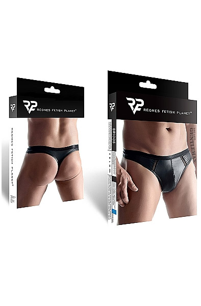Wetlook Herren Tangas Schwarz - Jockstrap 4