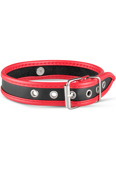 Whipped Connell Collar Red - Bondage Halsband & Paar 2