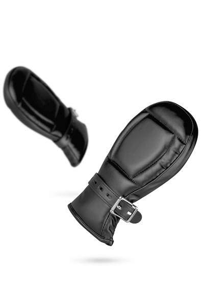 Whipped Micah Bondage Mittens Black - Handschuhe 2