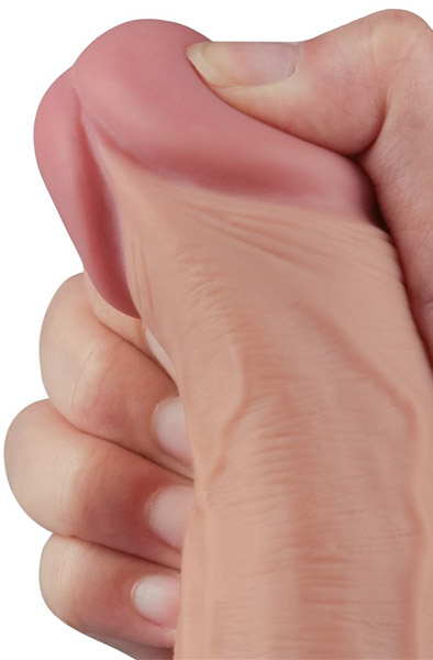 Wiederaufladbarer Vibrationsdildo 25,3 cm - Vibrierender Dildo 5