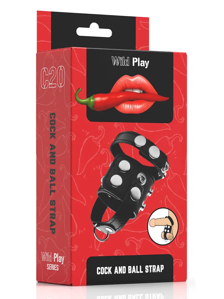 Wild Play Cock & Ball Strap - Penis- und Hodensackringe 3 [full]