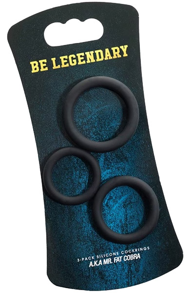 A.K.A Mr. Fat Cobra C-rings 3-pack - Cockring-Set 2