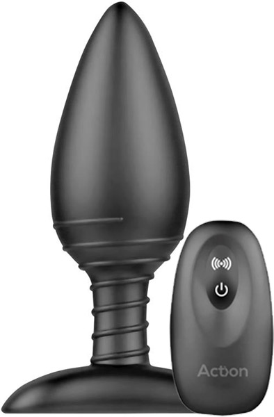 Action Asher Analplug mit Fernbedienung - Vibrierender Analplug 1