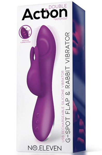 Action G-Punkt Klappen- & Rabbit-Vibrator - Rabbit-Vibrator 2