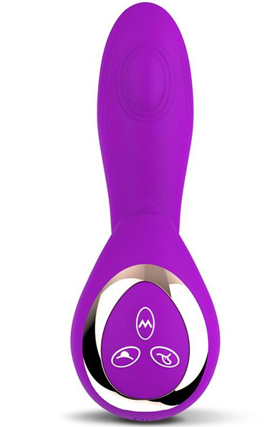 Action No. 21 Vibe mit Kugelpulsation & lecken der Zunge - Vibrator 2