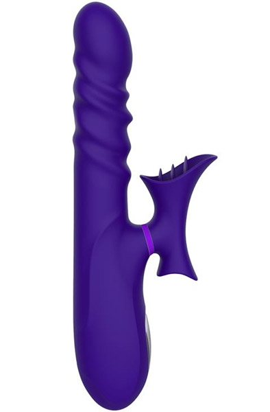 Action No. Fourteen Stoß- & Wellenvibrator/Rabbit - Rabbit-Vibrator 2