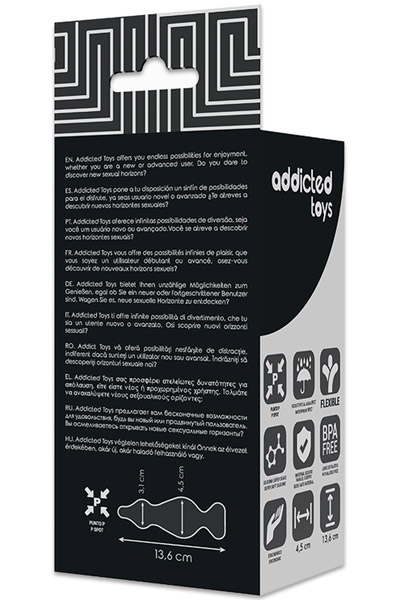 Addicted Toys Analplug 13,6 cm - Analplug 3