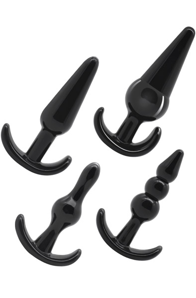 Addicted Toys Analplugs im 4er-Pack - Analplug Set 2