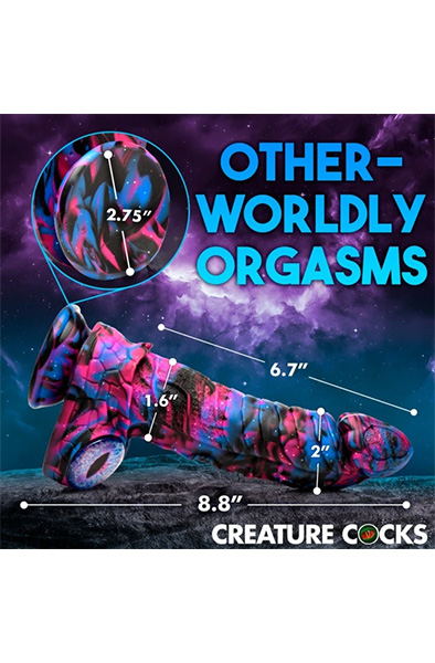 Alienoid Silikon Dildo 22 cm - Drachen-Dildo 4