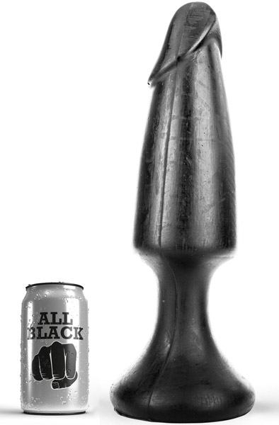 All Black Analplug 35 cm - Extra dicker Analplug 2