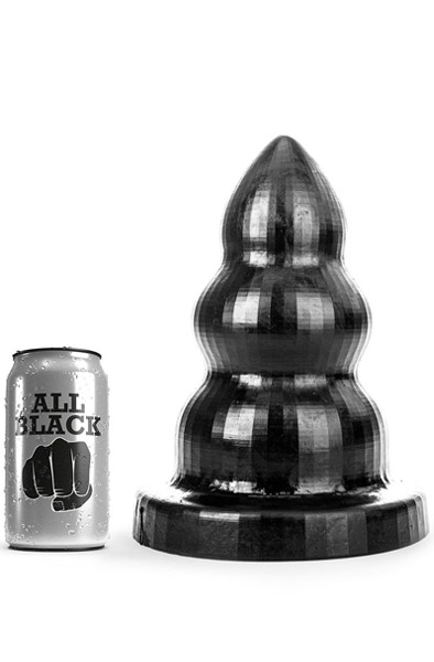 All Black Dreifaches Vergnügen Medium - XL Buttplug 2