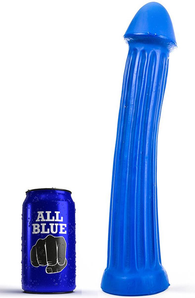 All Blue Dildo Devon Blau 31 cm - Anal-Dildo 1