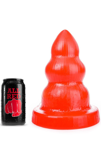 All Red Dreifaches Vergnügen Medium - XL Buttplug 2