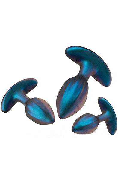 Anal Adventures Matrix Cosmos Plug Set - Vibrierender Analplug 4