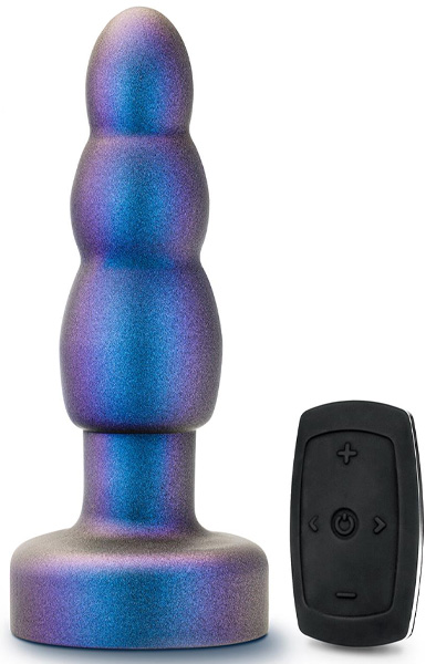 Anal Adventures Matrix Kinetik Plug Weltraumblau - Vibrierender Analplug 1
