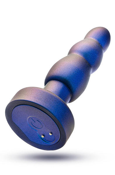 Anal Adventures Matrix Kinetik Plug Weltraumblau - Vibrierender Analplug 3