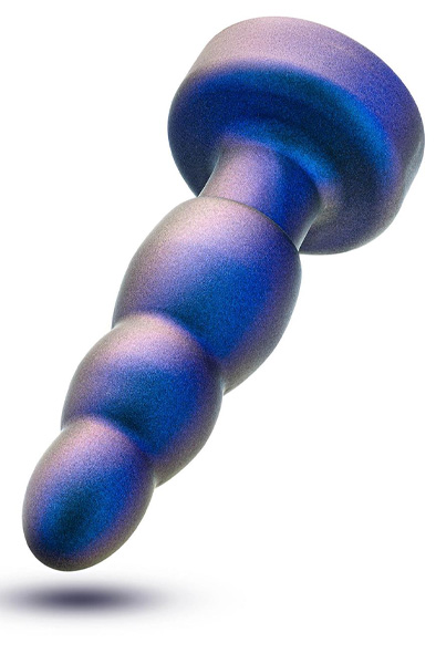 Anal Adventures Matrix Kinetik Plug Weltraumblau - Vibrierender Analplug 4