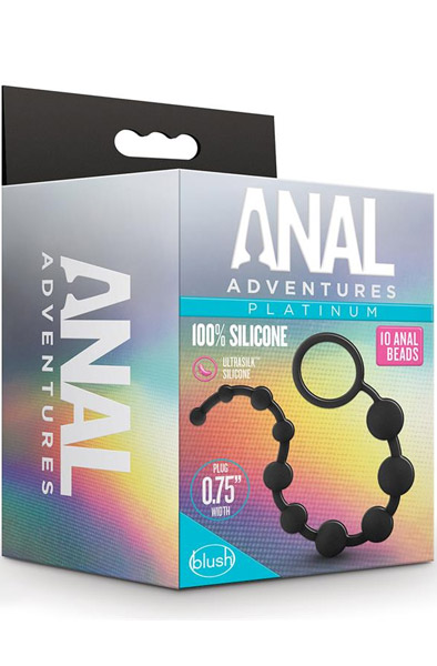 Anal Adventures Platinum Analkugeln 31cm - Anal-Kugeln 3