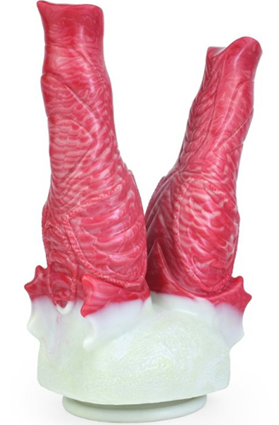 Anal Predator Alien Duhix Doppeldildo 22 cm - Drachen-Dildo 2