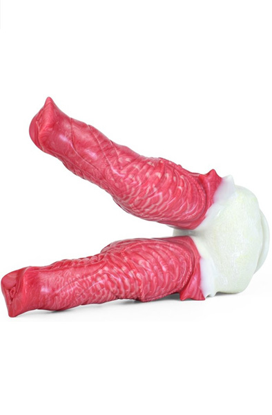 Anal Predator Alien Duhix Doppeldildo 22 cm - Drachen-Dildo 4