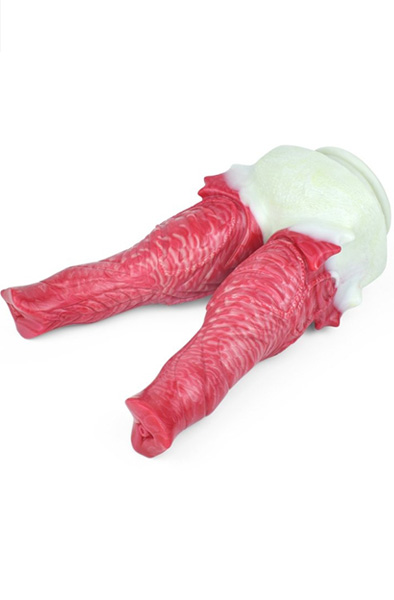 Anal Predator Alien Duhix Doppeldildo 22 cm - Drachen-Dildo 5