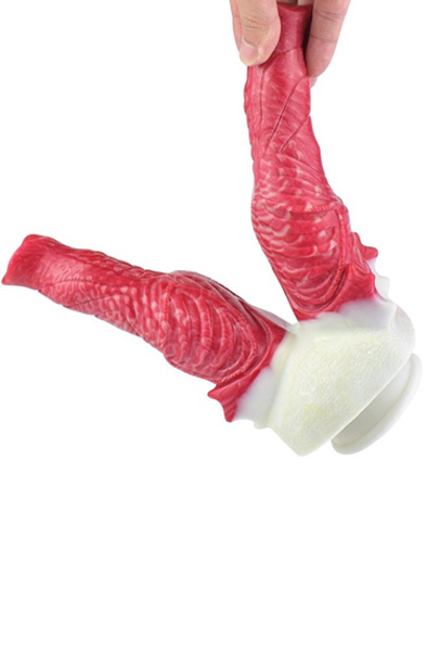 Anal Predator Alien Duhix Doppeldildo 22 cm - Drachen-Dildo 7