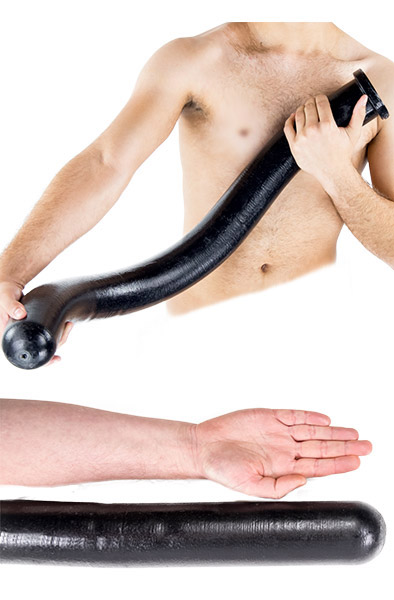 Analconda Blackmamba Spitting 90 cm - Extra langer Anal-Dildo 1