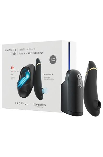 Arcwave x Womanizer Vergnügungsset Ion + Premium 2 - Luftdruck-Vibrator 3