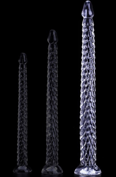 Armak Langer Transparenter Dildo 57 cm - Extra langer Anal-Dildo 1