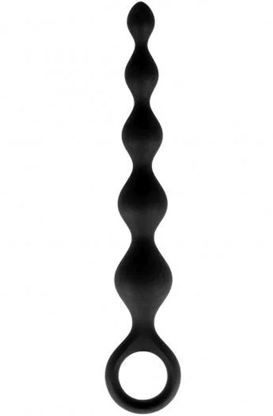 Arse Beads Schwarz 18 cm - Anal-Kugeln 1