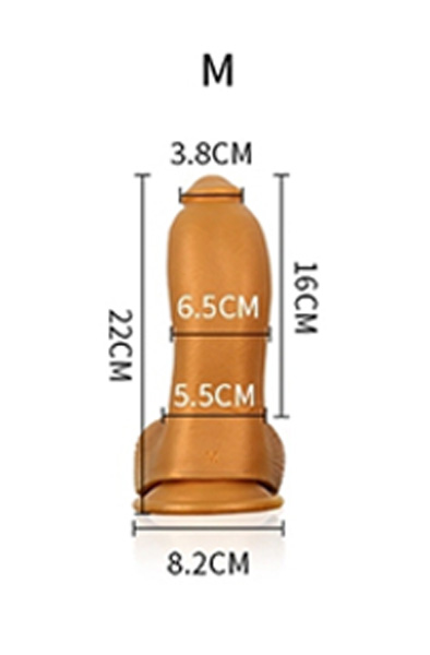 Ashika Silikondildo 22 cm - Monster-Dildo 7