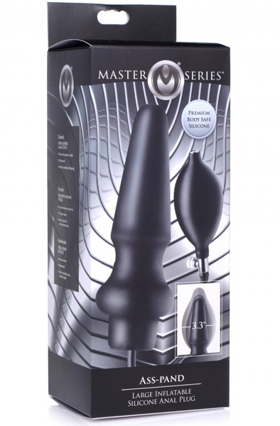 Ass-Pand Großer Aufblasbarer Silikon Analplug - Aufblasbarer Analplug 3