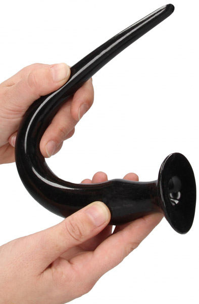 Ass Spike Dildo Schwarz 33 cm - Extra langer Anal-Dildo 2