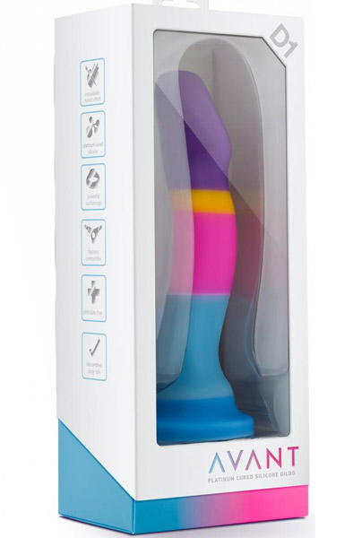 Avant D1 Hot N Cool Silikon Dildo 19cm - Dildo 3
