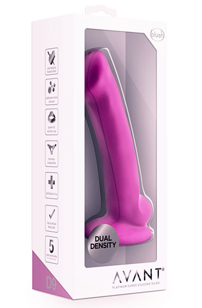 Avant D9 Ergo Mini Violett 16,5 cm - Dildo 2