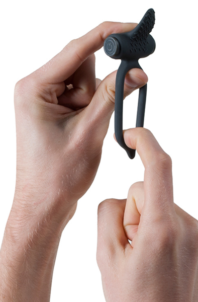 B Swish Bcharmed Classic Cock Ring Black - Vibrierender Penisring 2